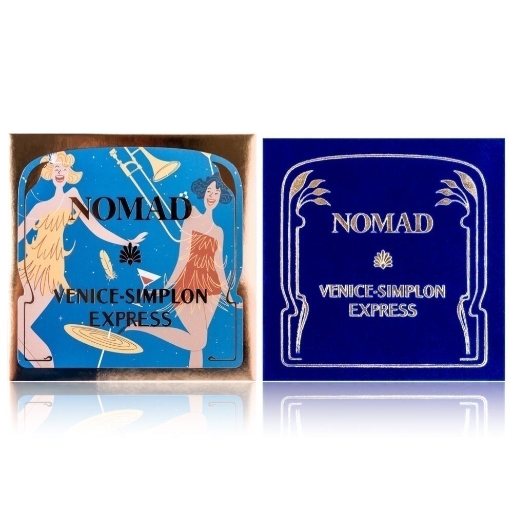 NIB NOMAD Venice-Simplon Express Palette CARRY-ON EYESHADOW PALETTE - Picture 3 of 8